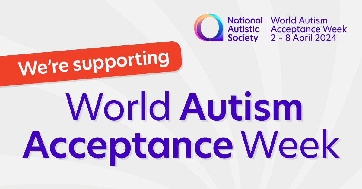 We're supporting World Autism Acceptance Week