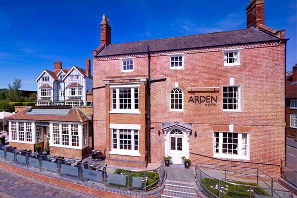exterior of The Arden Hotel
