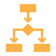 Decision chart icon