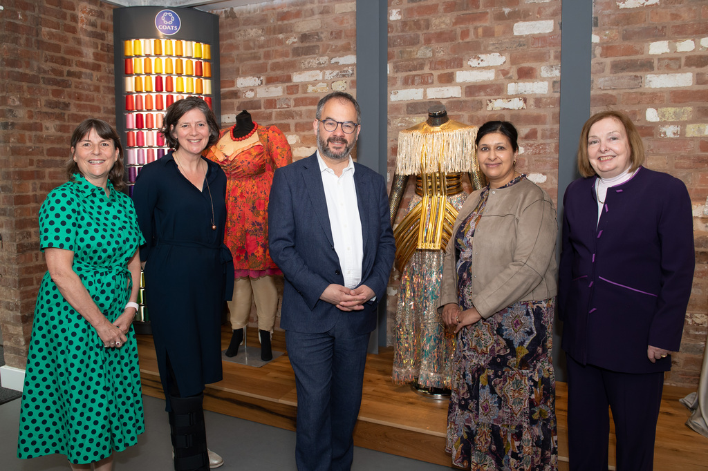 Paul Scully with Cllrs Kam Kaur and Heather Timms and other local dignitaries.