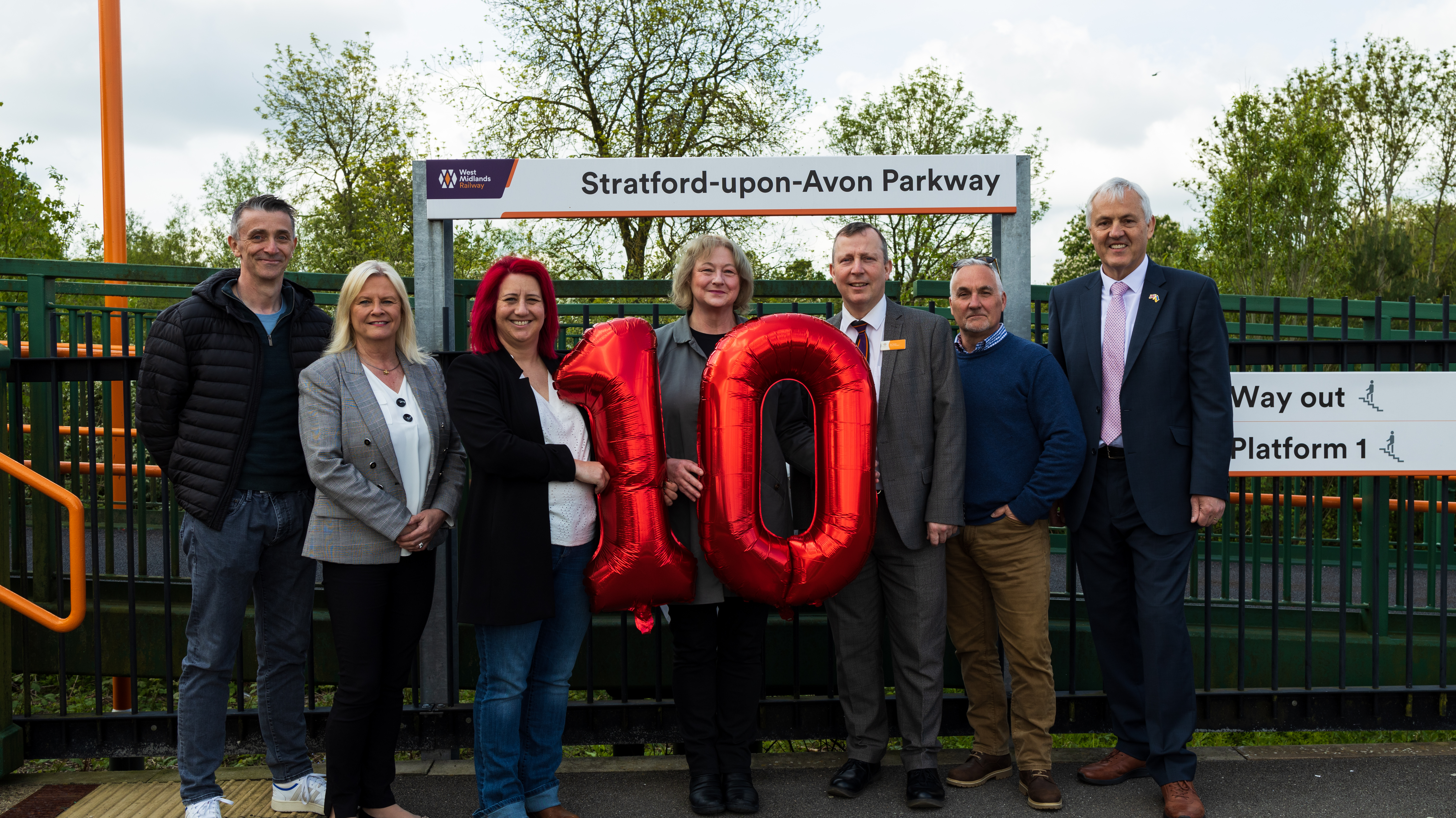 Stratford Parkway Station 
celebrates its 10th Birthday