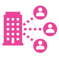 Remote working icon