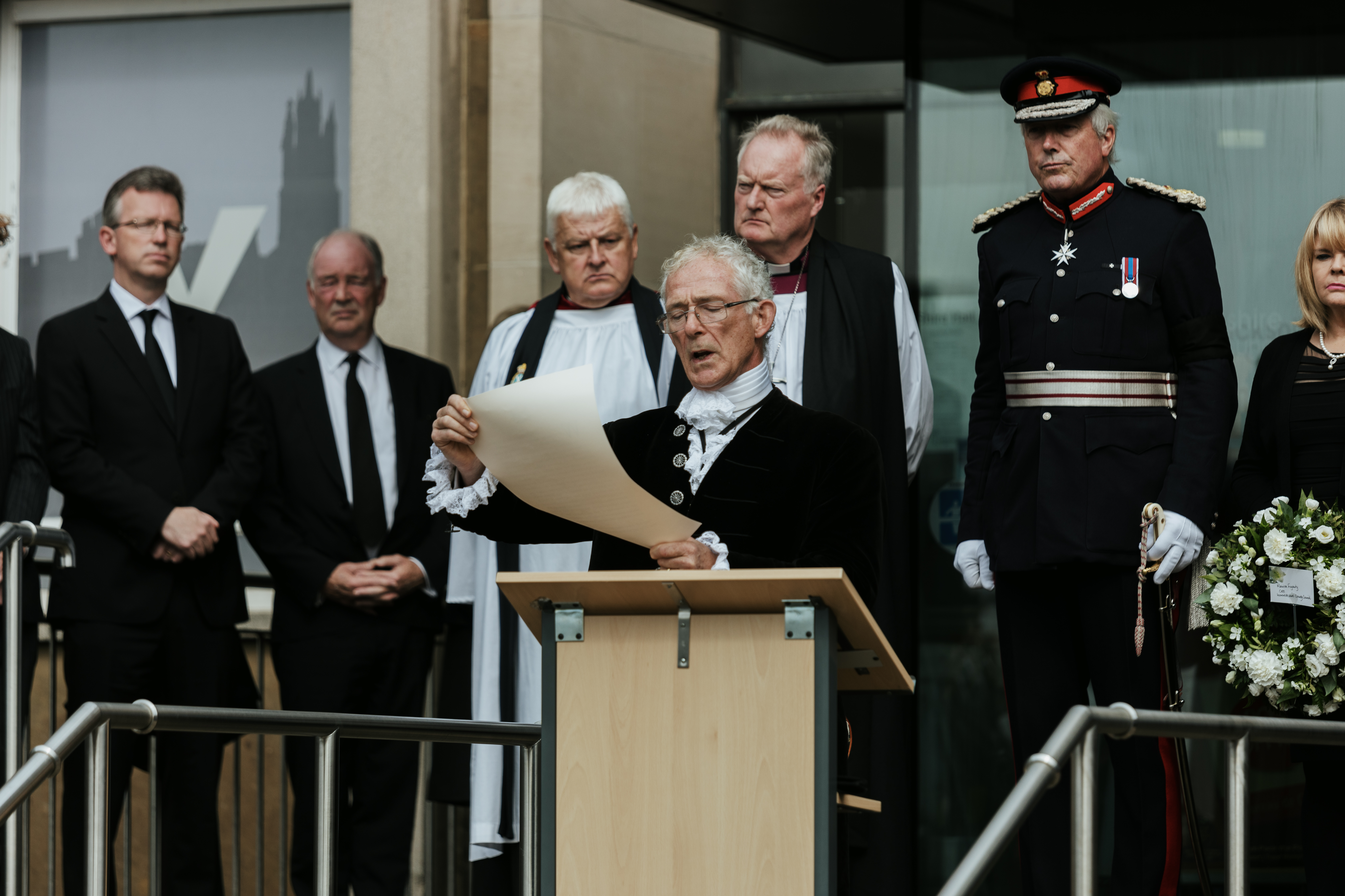Reading of Proclamation