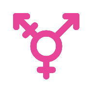 Trans safety/wellbeing icon