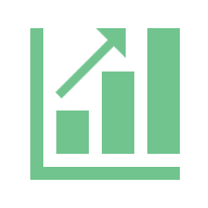 Bar graph icon