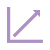 Linear graph icon