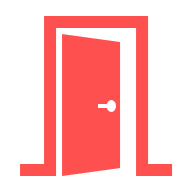 Door open icon