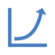 Upward trend graph