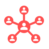 Social network icon