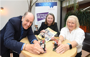 Educational Musicals, run by husband-and-wife Tony and Anita Dalton sit at table