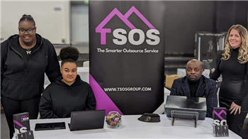 An image of four people from TSOS, a business that has made use of the LCE fund