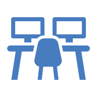 Work from home icon