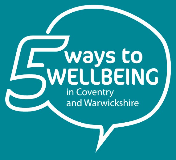 5 ways to wellbeing in Coventry and Warwickshire logo