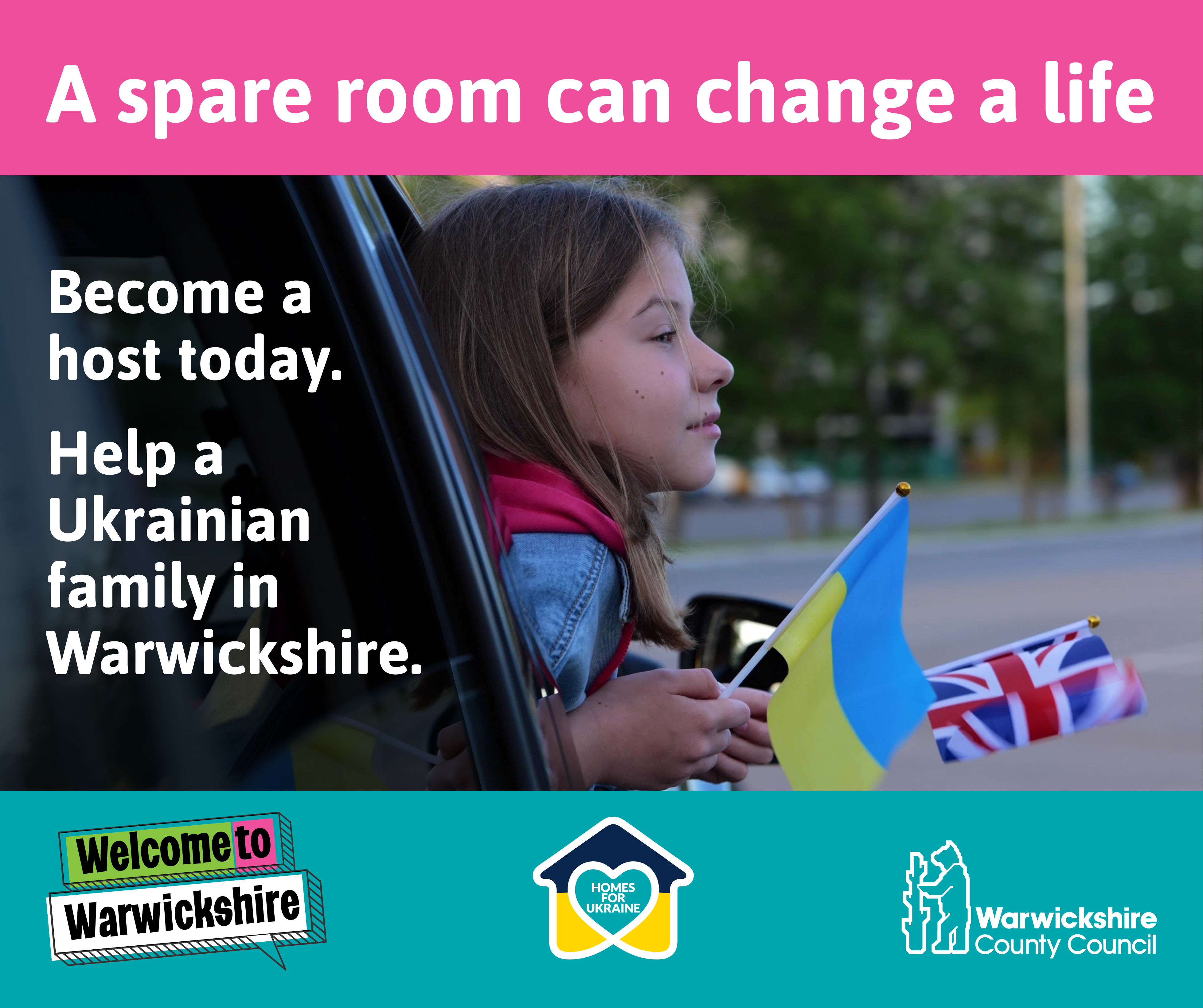 Warwickshire host shares rewarding Homes for Ukraine experience