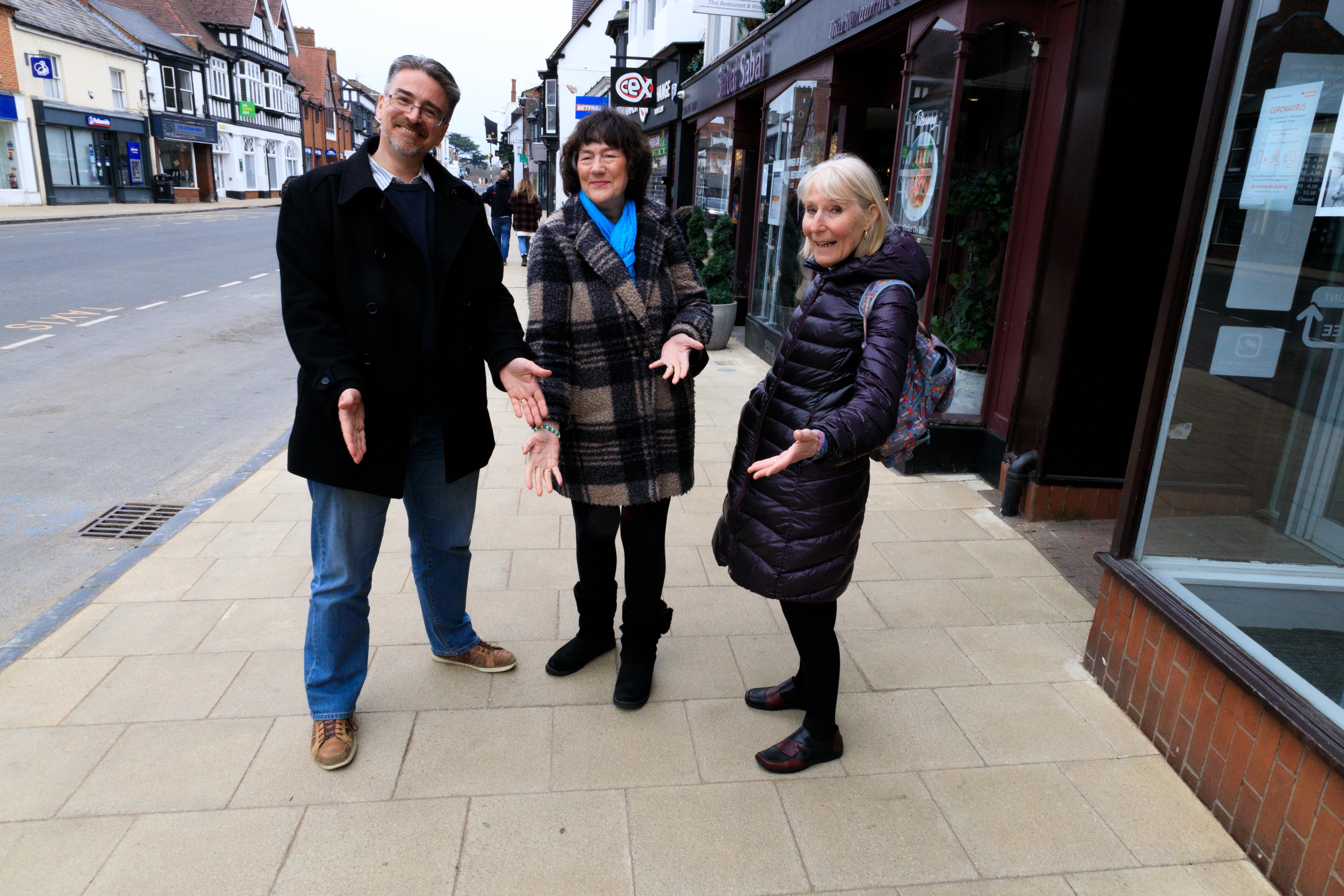 Stratford’s Wood Street works
completed ahead of schedule