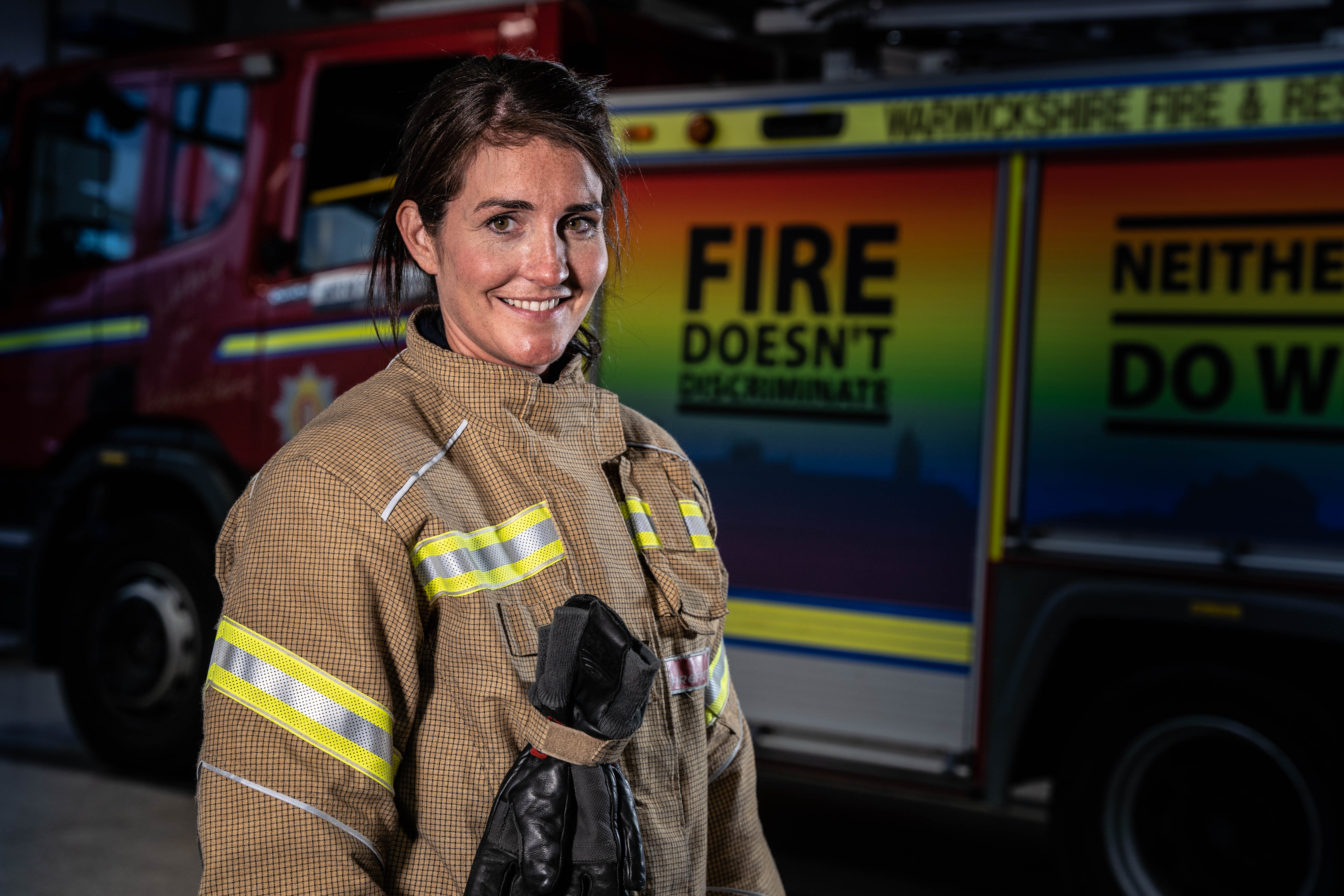 Jade Loomes, On-Call Firefighter at WFRS