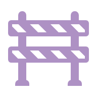 Construction Barricade icon