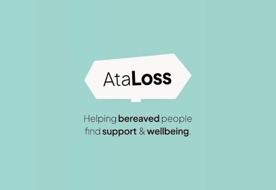 At a loss bereavement charity logo