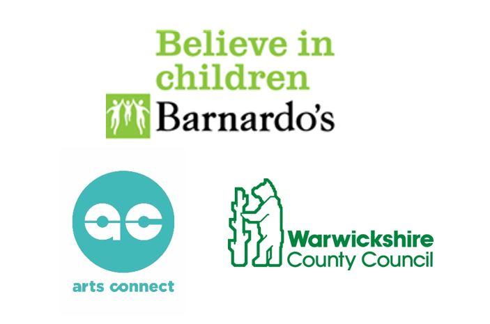 Barnados and arts connect logos 1