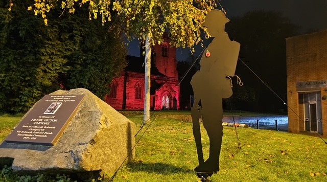 Armistice silhouette in Bedworth
