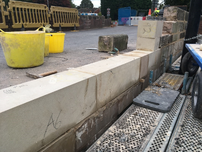 Bridge stone restoration picture