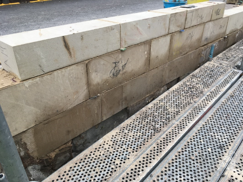 Bridge stone restoration alternative angle