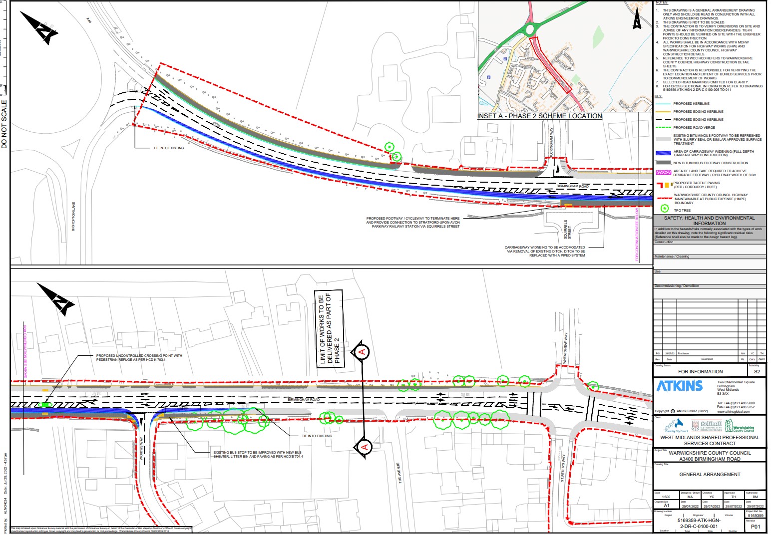 Birmingham Road Improvement Scheme Phase 2