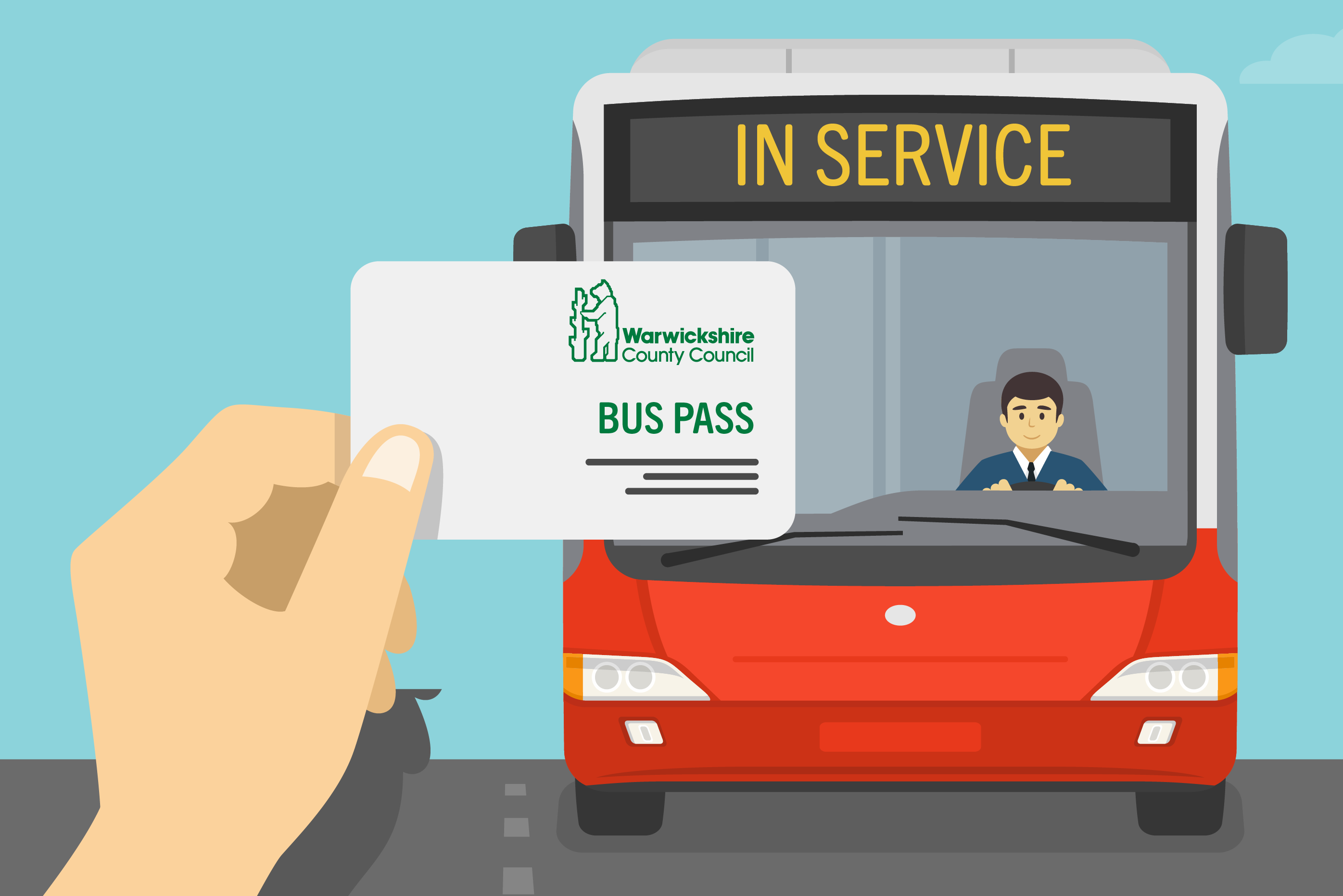 concessionary travel pass warwickshire