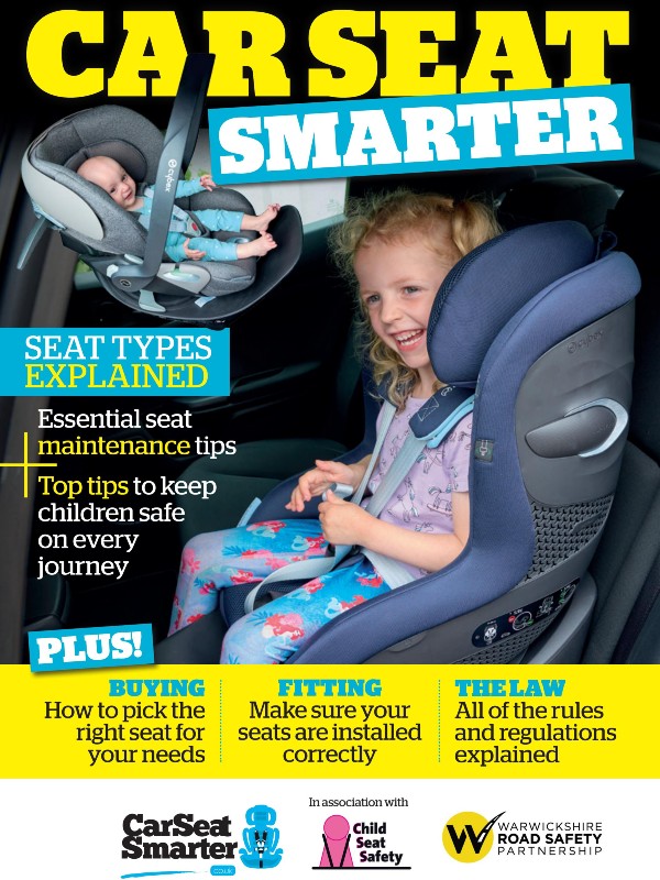 Car seat magazine