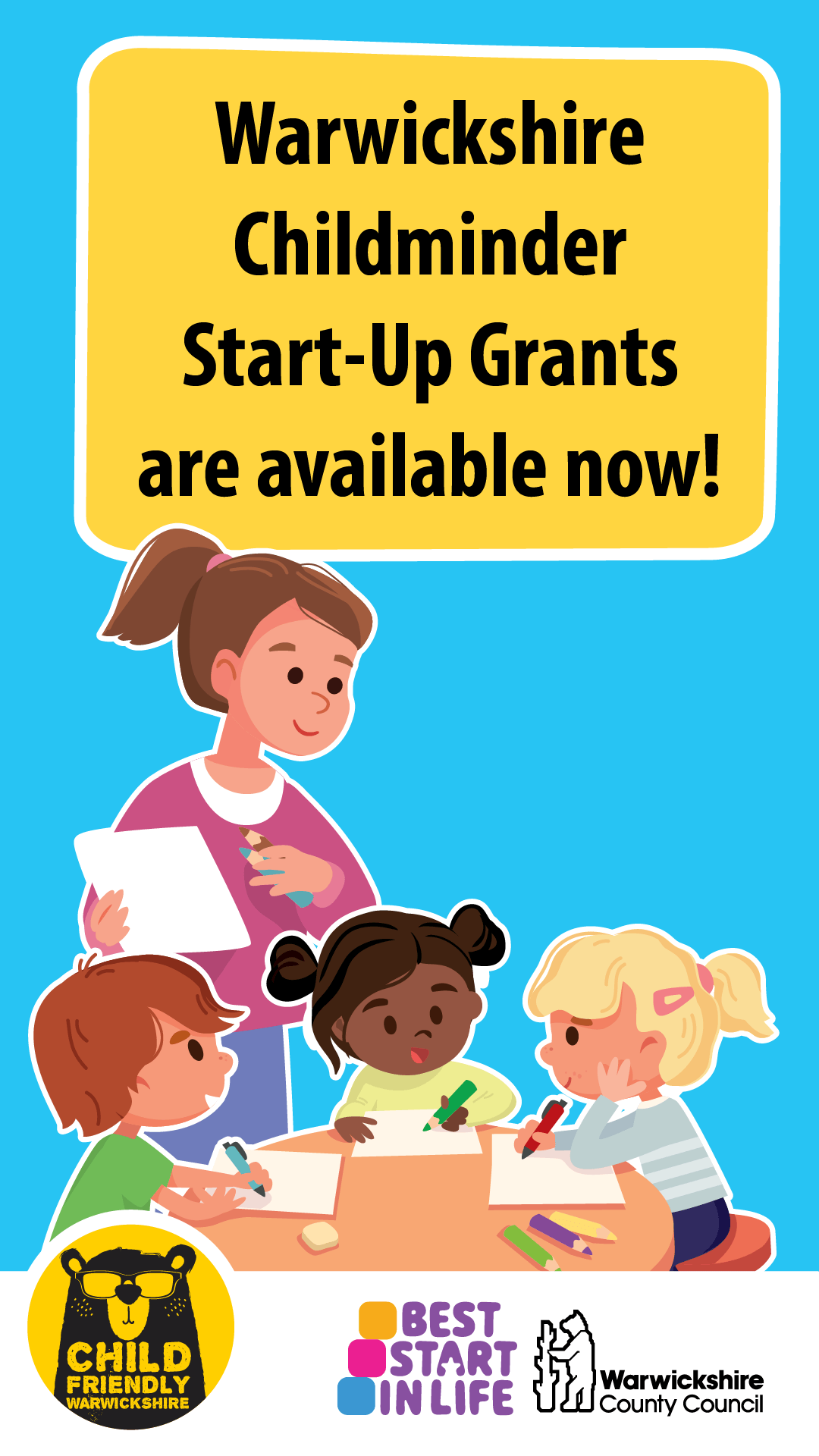 Childmnder Grants 2026  Static Story