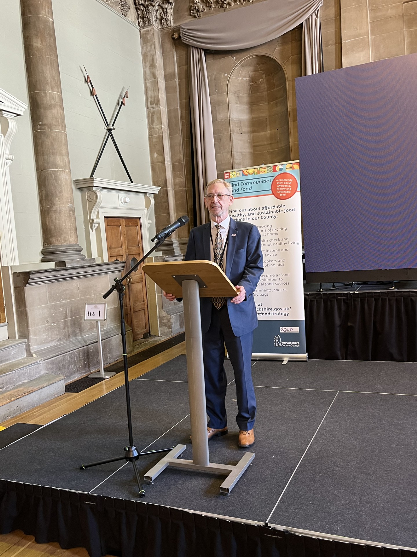 Cllr Bannister food forum