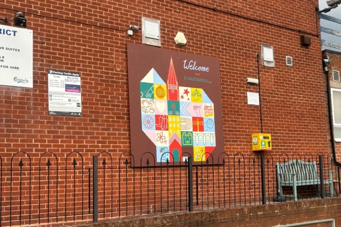 Outside of the Coleshill Social Club