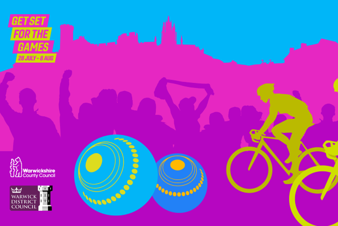 Warwickshire Commonwealth games promotional image
