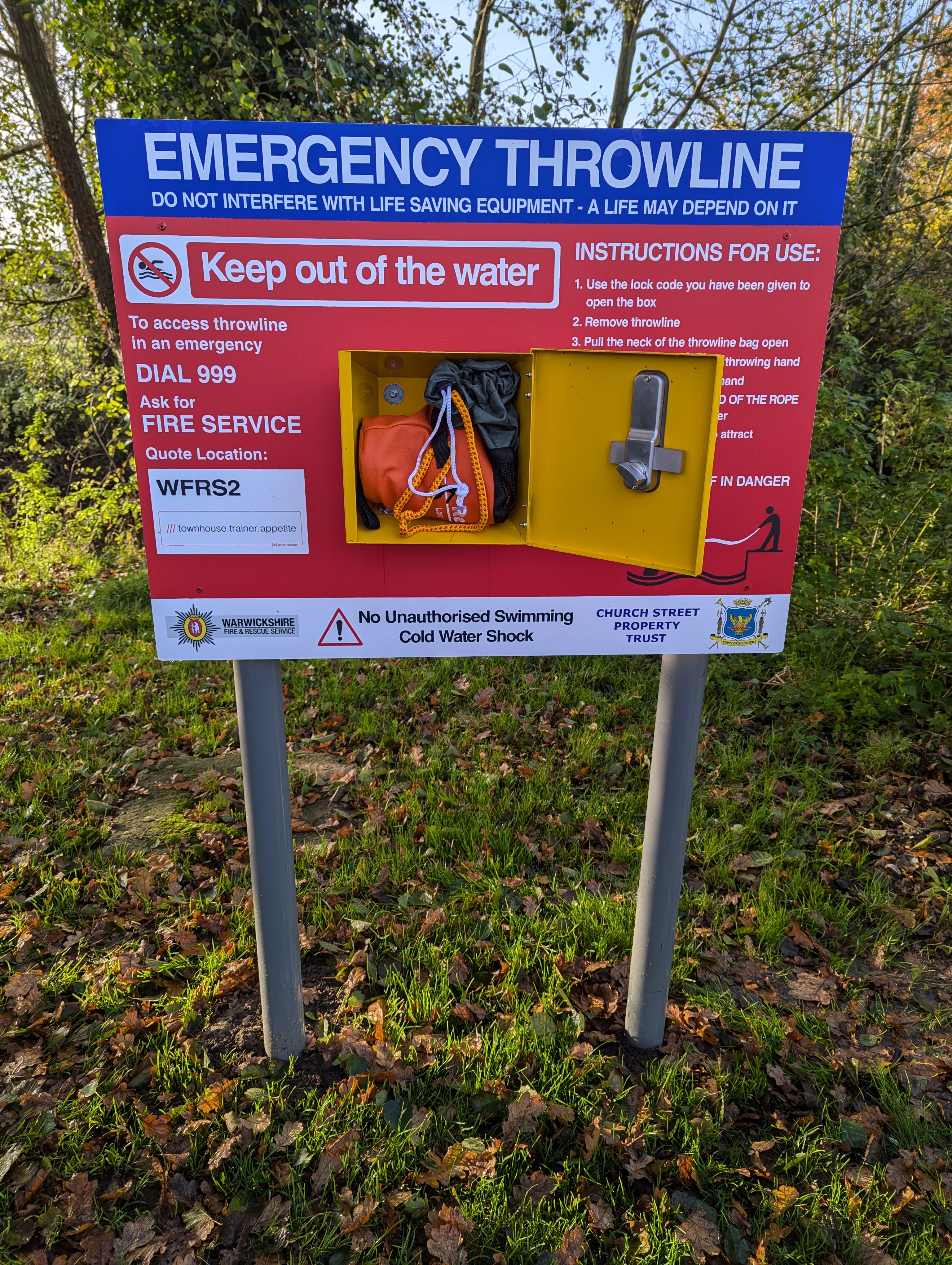 Photo of a Portsafe device