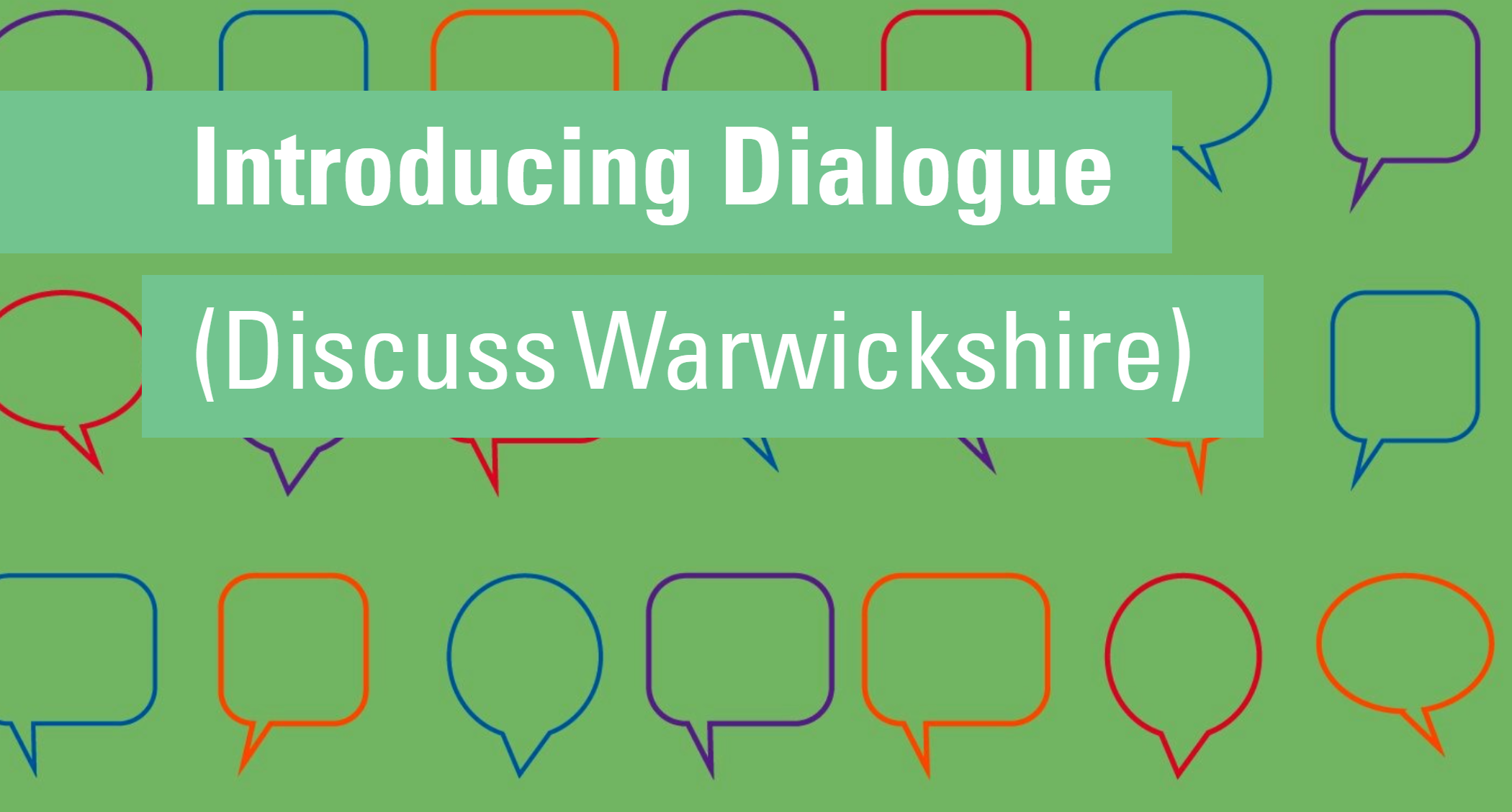 Be Part Of The Warwickshire Conversation Warwickshire County Council 