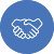 Clipart of a handshake