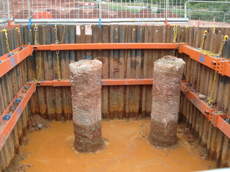 Cofferdam figure 2 progress