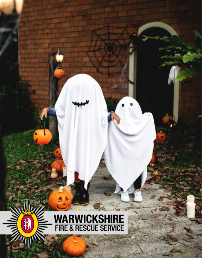 Children trick or treating