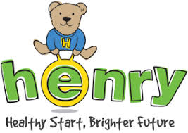 Henry healthy start, brighter future logo