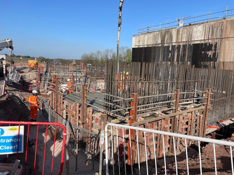 A picture of the improvements being made