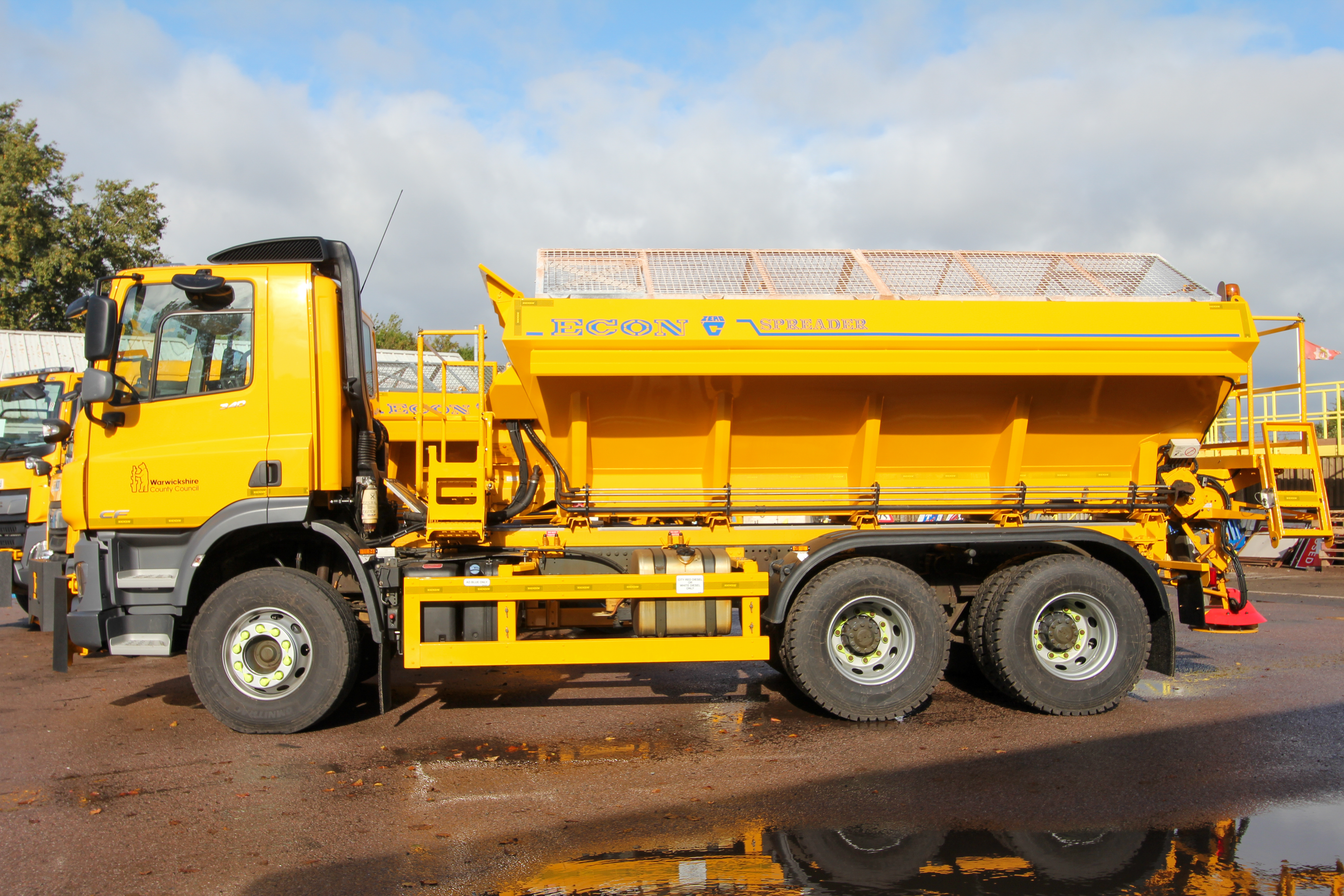 One of Warwickshire's New Gritters