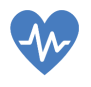 Heart health icon