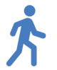 Walking icon