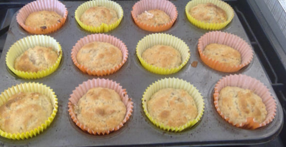 Jane's banana muffins