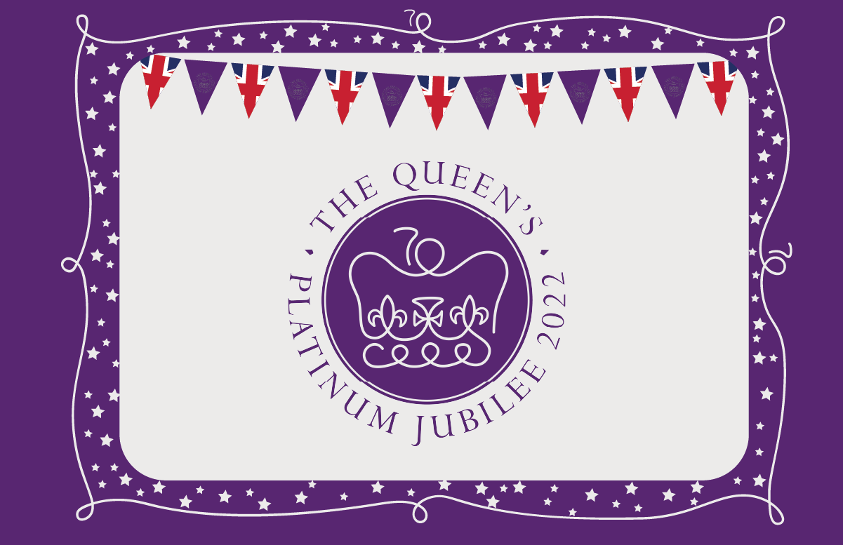 The Queen's Platinum Jubilee logo