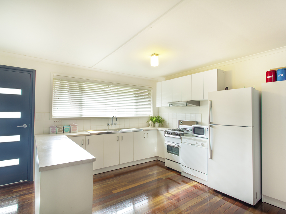 Kitchen with white goods