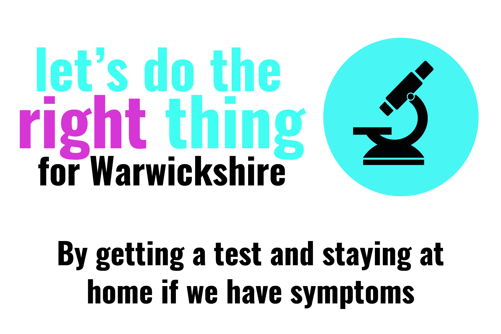 Let's do the right thing for Warwickshire