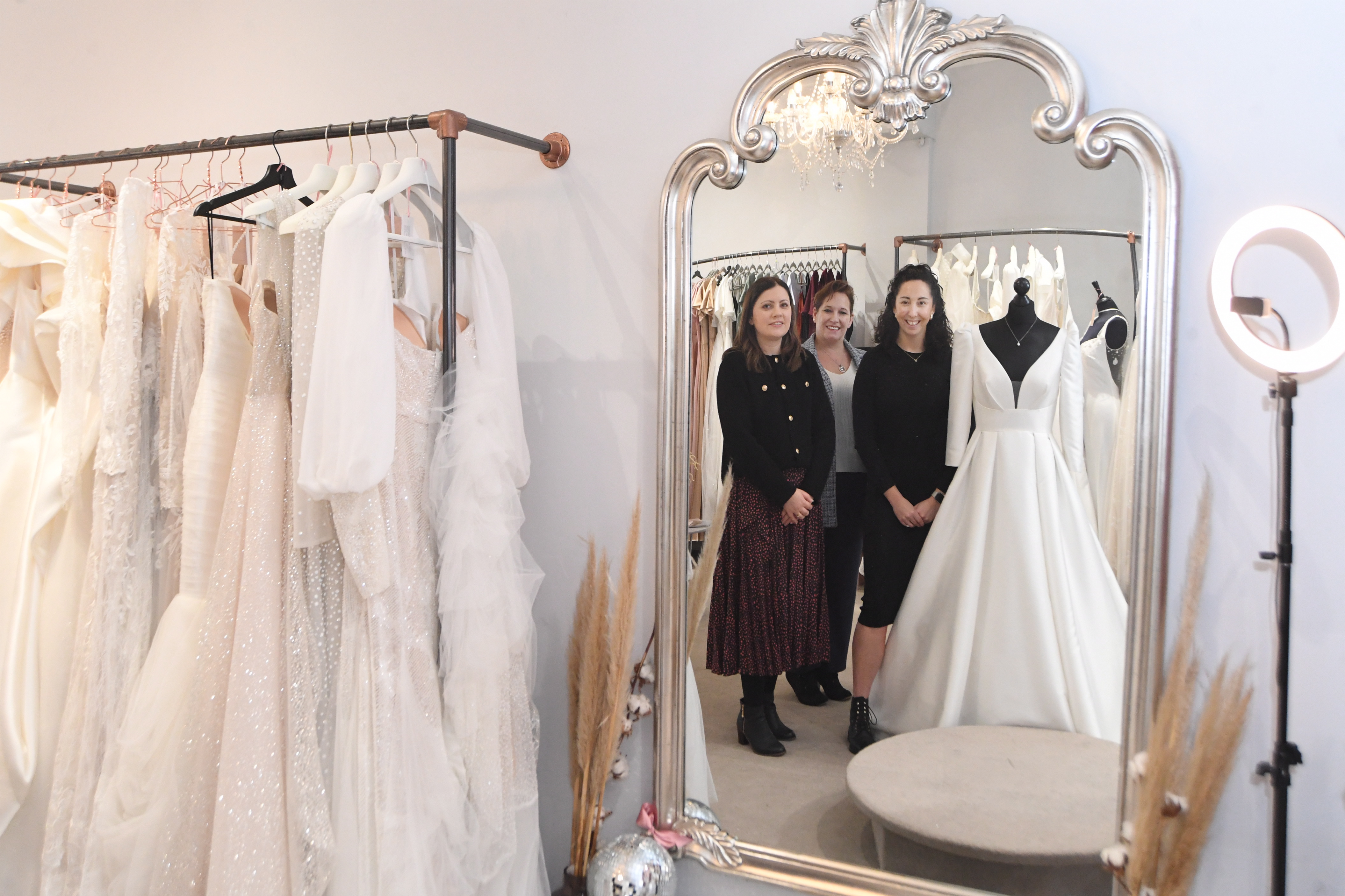 Staff of a bridal shop
