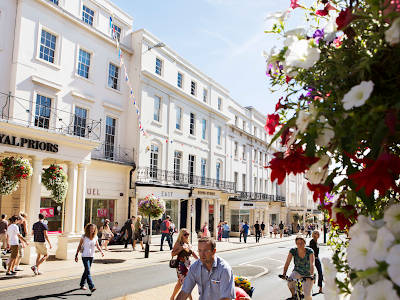 Leamington Spa high street