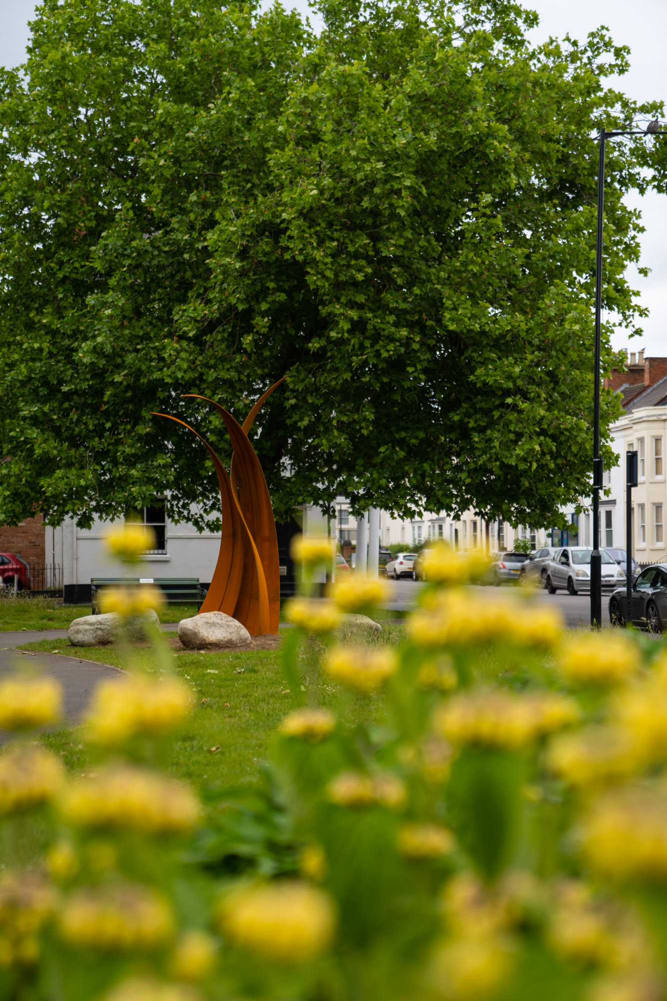 Leamington spa down the river installation